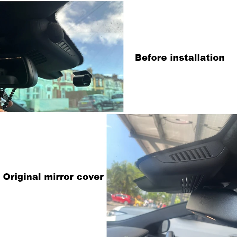 Видеорегистратор OEM Style 4K UHD WiFi для Mercedes Benz GLC x253 250d c253 250D 4MATIC, AMG C43 C63 2016 2018 2019 2020 через приложение (art.: 3920cf2341cfe) - 3920cf2341cfe