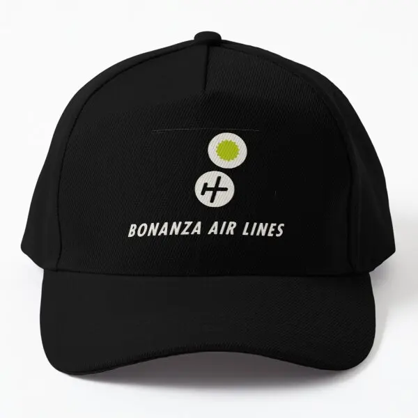 

Bonanza Air Lines Baseball Cap Hat Spring Sun Black Snapback Fish Sport Solid Color Summer Boys Mens Outdoor Bonnet Hip Hop