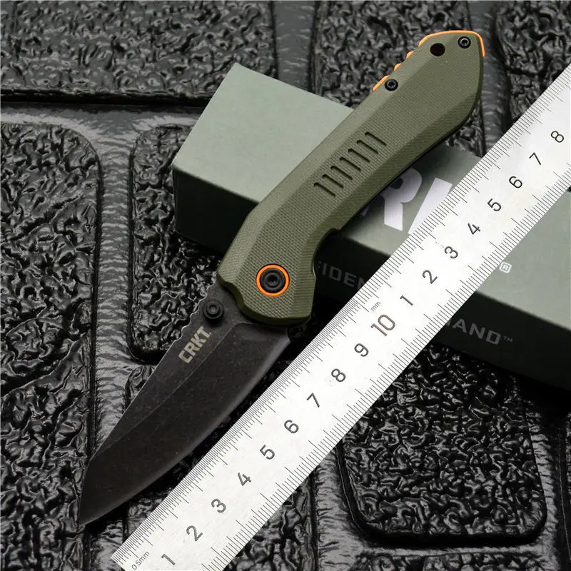 

Складной нож CRKT K6820, высокопрочный резец для личной защиты и выживания, для повседневного использования, складной клинок