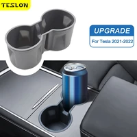 cup holder for tesla model 3 model y accessories 2022 2021 center console shockproof cup holder insert