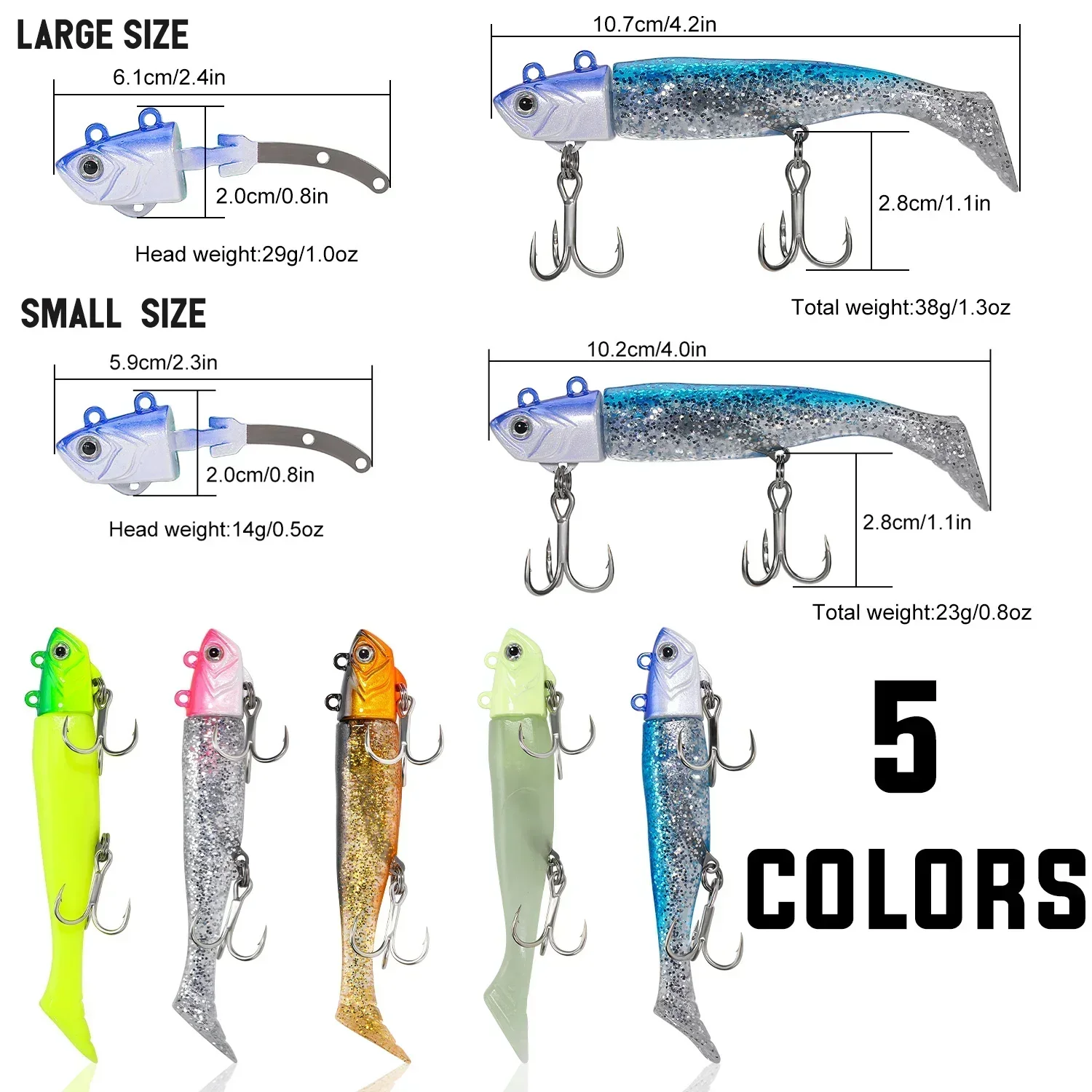 Рыболовная приманка Sougayilang Мягкая в форме гольяна 18 г 28 для морской рыбалки лодки