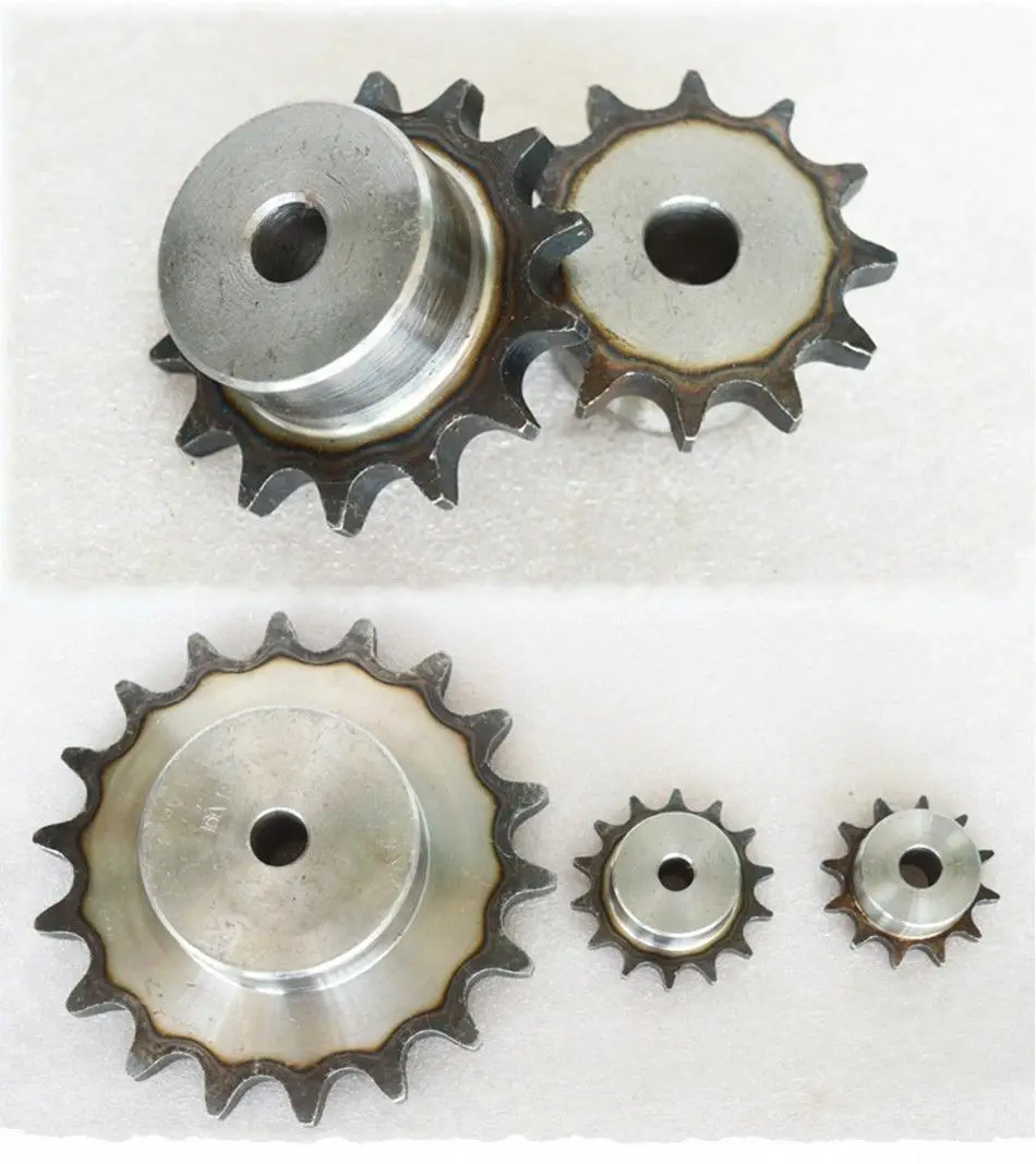 1Pc Drive Sprocket  04C 9Teeth Pitch 1/4" 6.35mm Bore 5mm/6mm/8mm For #25 Chain 