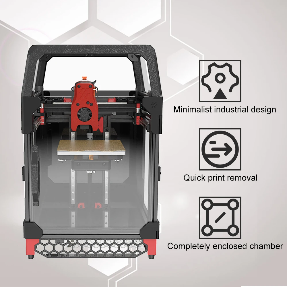 

Top V0.1 0.1 Corexy 3D Printer Kit with Enclosed Panels