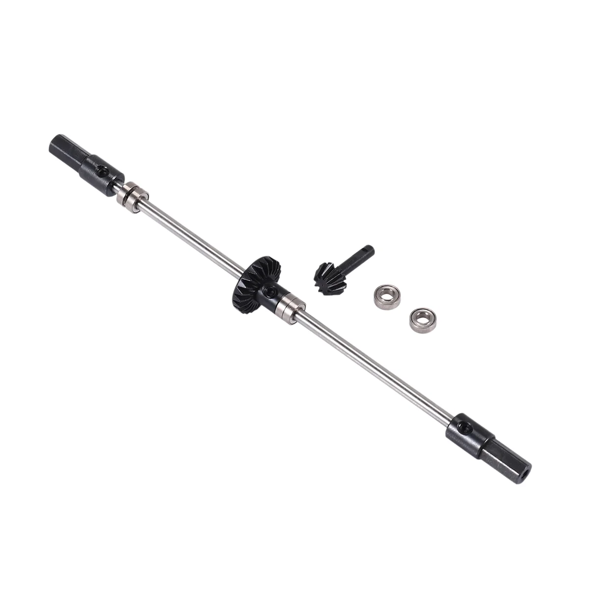 Обновленный стальной зубчатый мост ось комплект рулевой чашки для MN D90 D91 MN99 MN99S 1/12