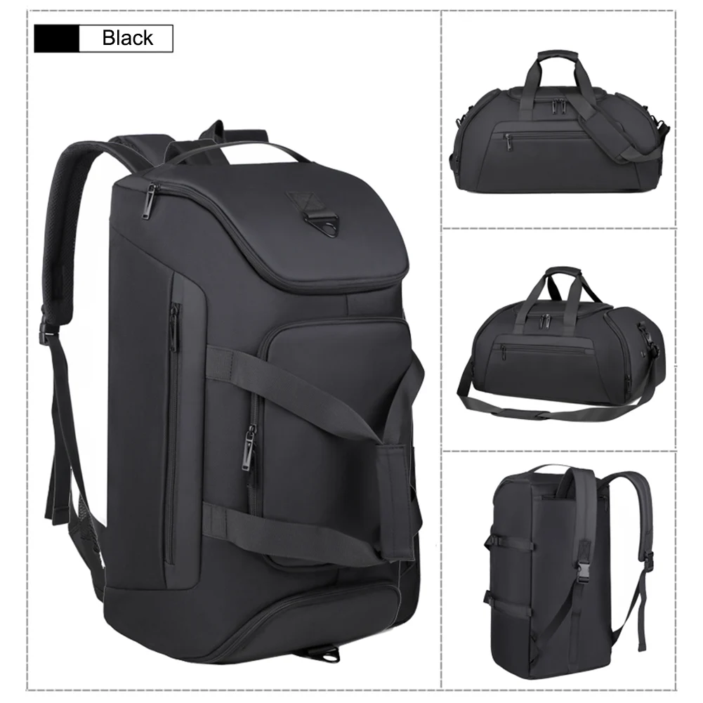 

with Shoe Compartment & Wet Pocket Gym Bag Lightweight Weekender Overnight Bag Sports Duffle Backpack for Travel Workout Sport