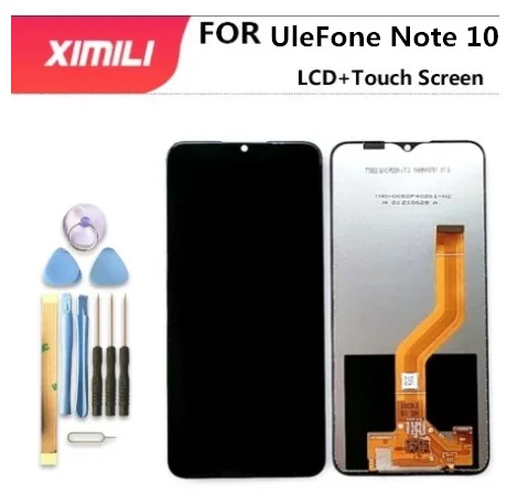 new original lcd display screen touch digitized assembly replacement with tools for ulefone note10p phone free global shipping