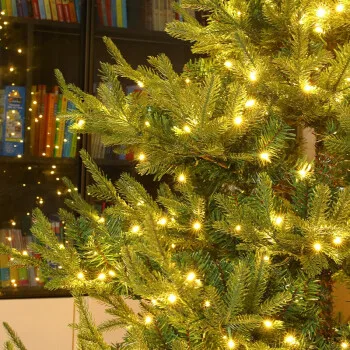 2022 new 2.4m PE+PVC Christmas Tree decoration home large lantern pendant encryption | Дом и сад