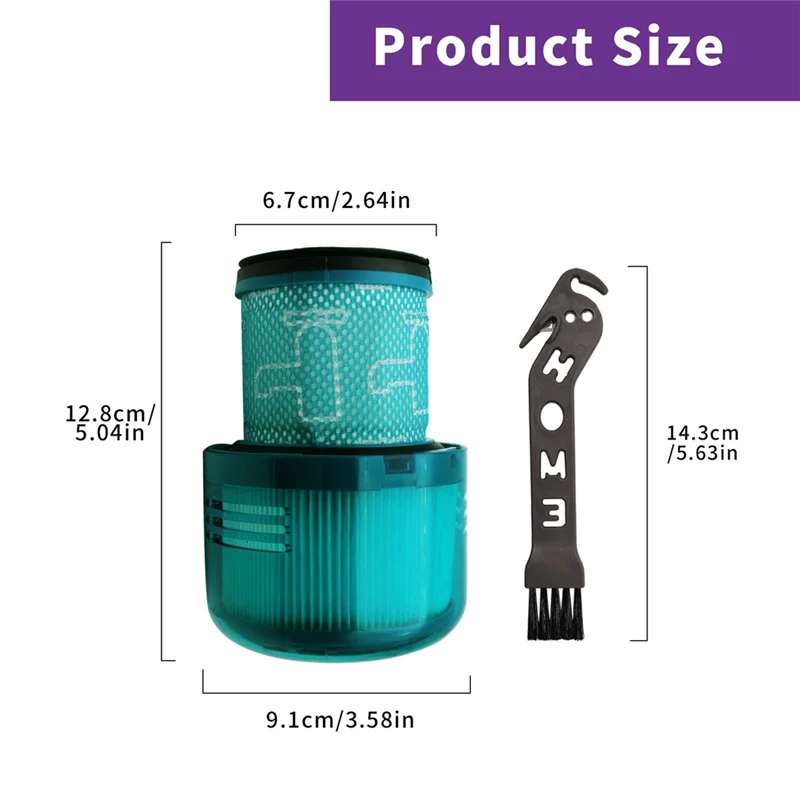 Запасная часть HEPA-фильтра совместимая с Dyson V15 V11 SV14 аксессуары для пылесосов