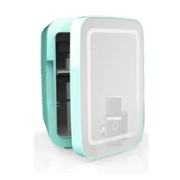 wholesale portable cosmetic small refrigerator mini car vehicle fridge with glass door