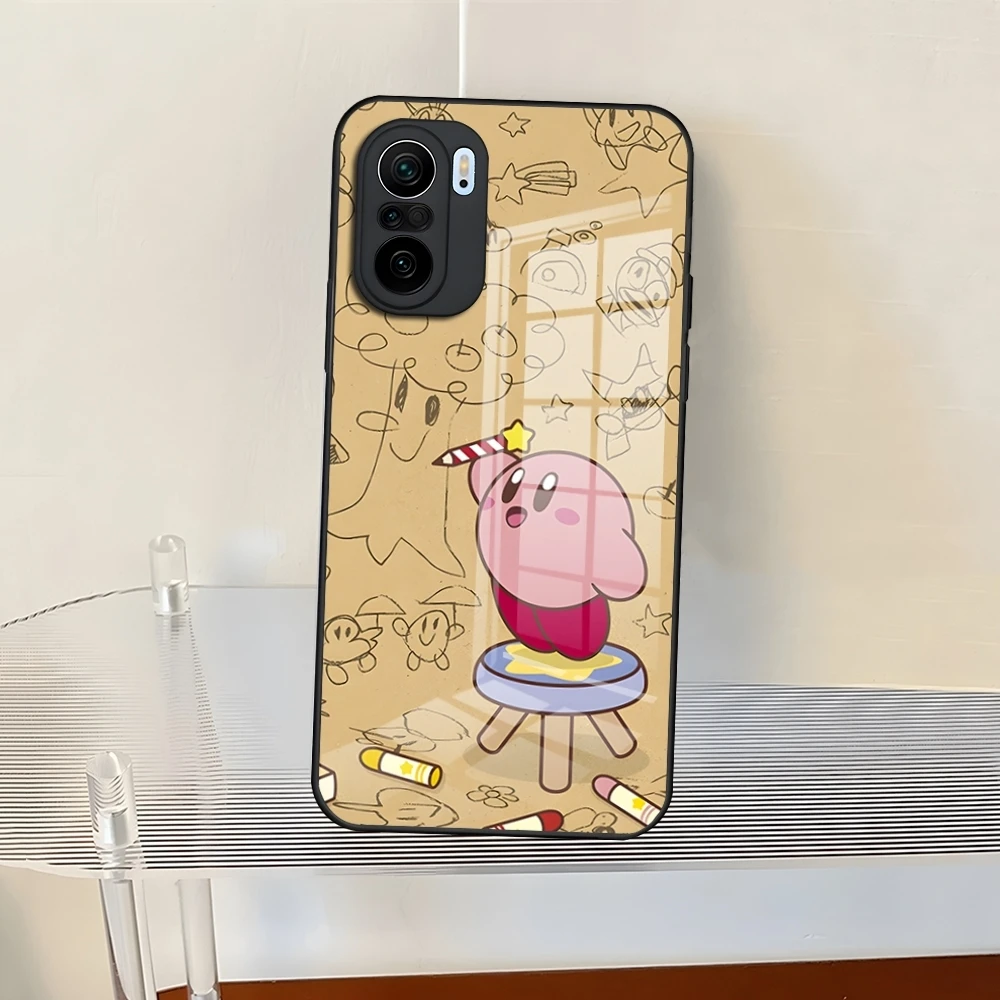 Чехол для телефона Game-K-Kirby-Cute Redmi 13 12 13c 12c Note Pro Plus 11 10 12s 11s Задняя крышка из
