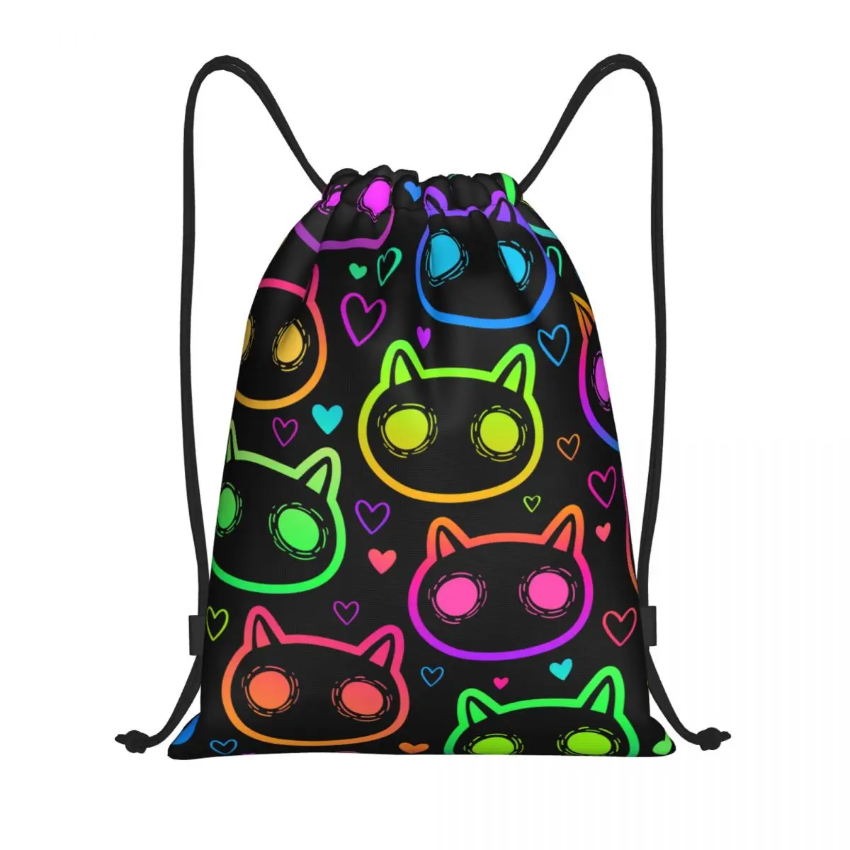 

Witchcraft Cat 3D Print Sports Equipment Bag Drawstring Bag Water Resistant Lightweight Gym