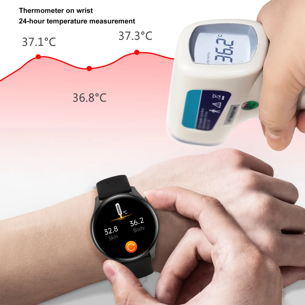 Смарт-часы с AMOLED-экраном для мужчин и женщин цвет в ассортименте