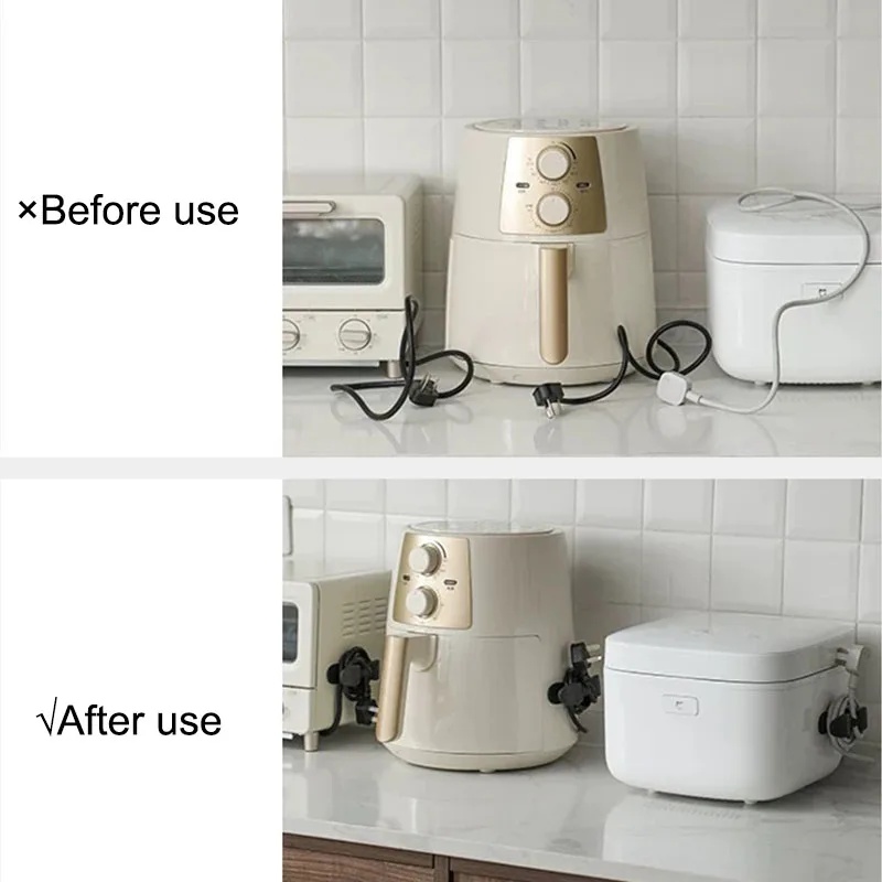 5 шт. зажимы для кабелей питания