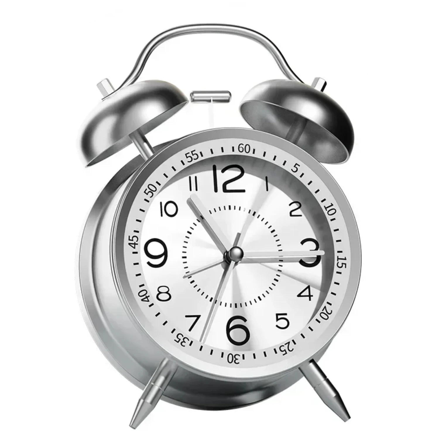 Металлический каркас с 3D циферблатом 4 5-дюймовый двойной колокольчик громкий