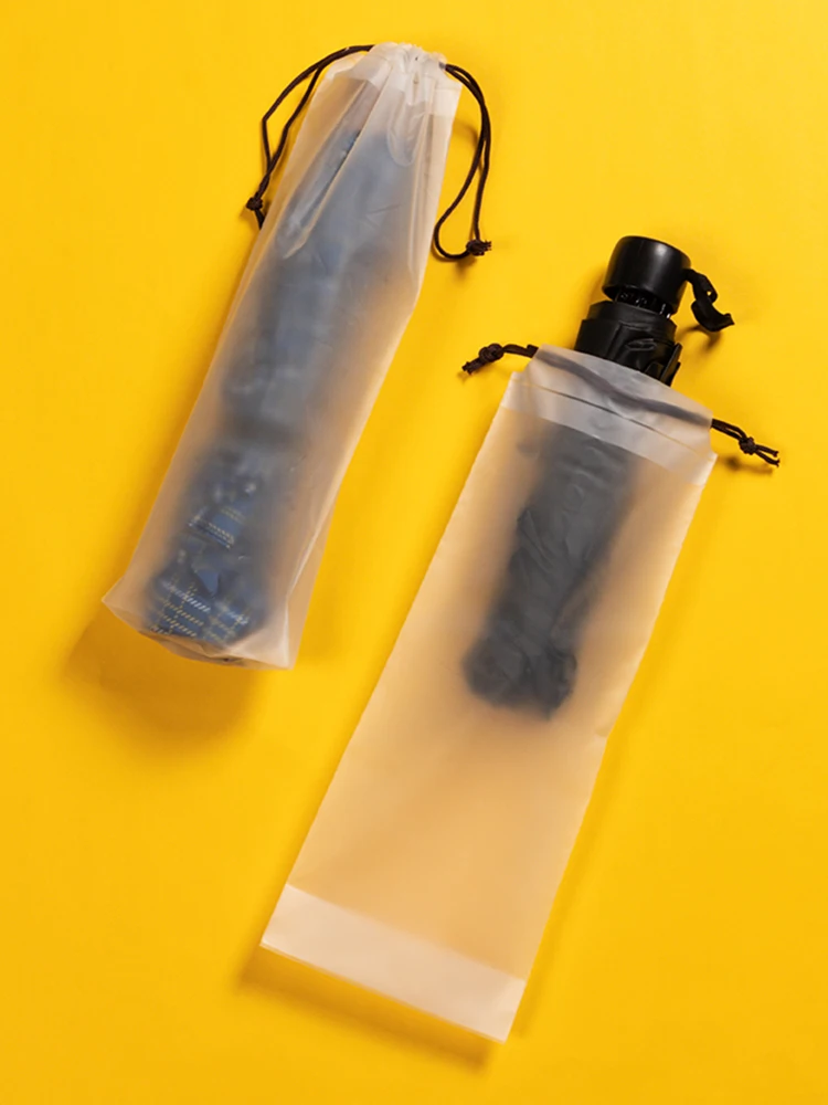 

Водонепроницаемый чехол для зонта с защитой от солнца, портативный многоразовый садовый держатель от дождя на шнурке, аксессуары для хране...