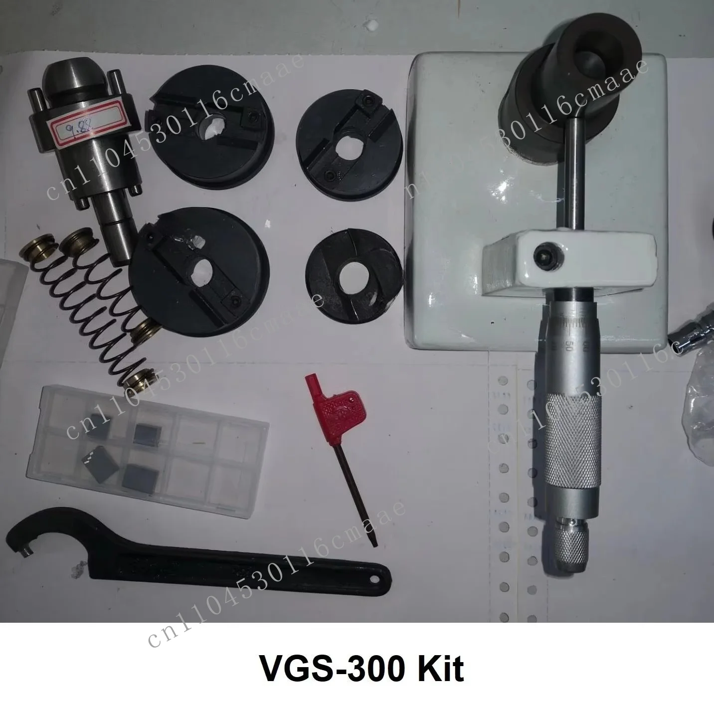 Фото Комплект для финишной обработки VGS-20956, станок для резки и расточки седел, совместимые аксессуары, 5 кг №3