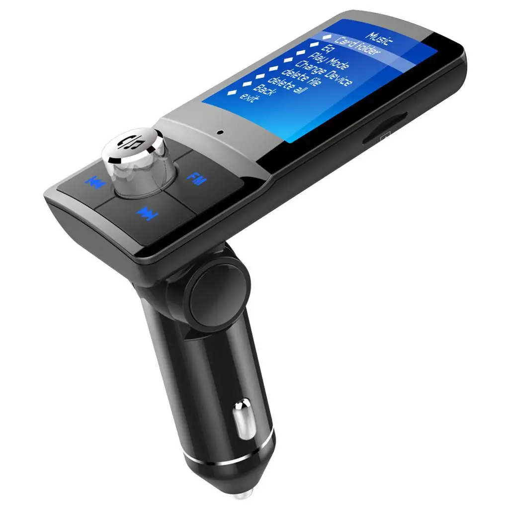 

Bluetooth автомобильный комплект громкой связи с двойным USB зарядным устройством FM беспроводной адаптер