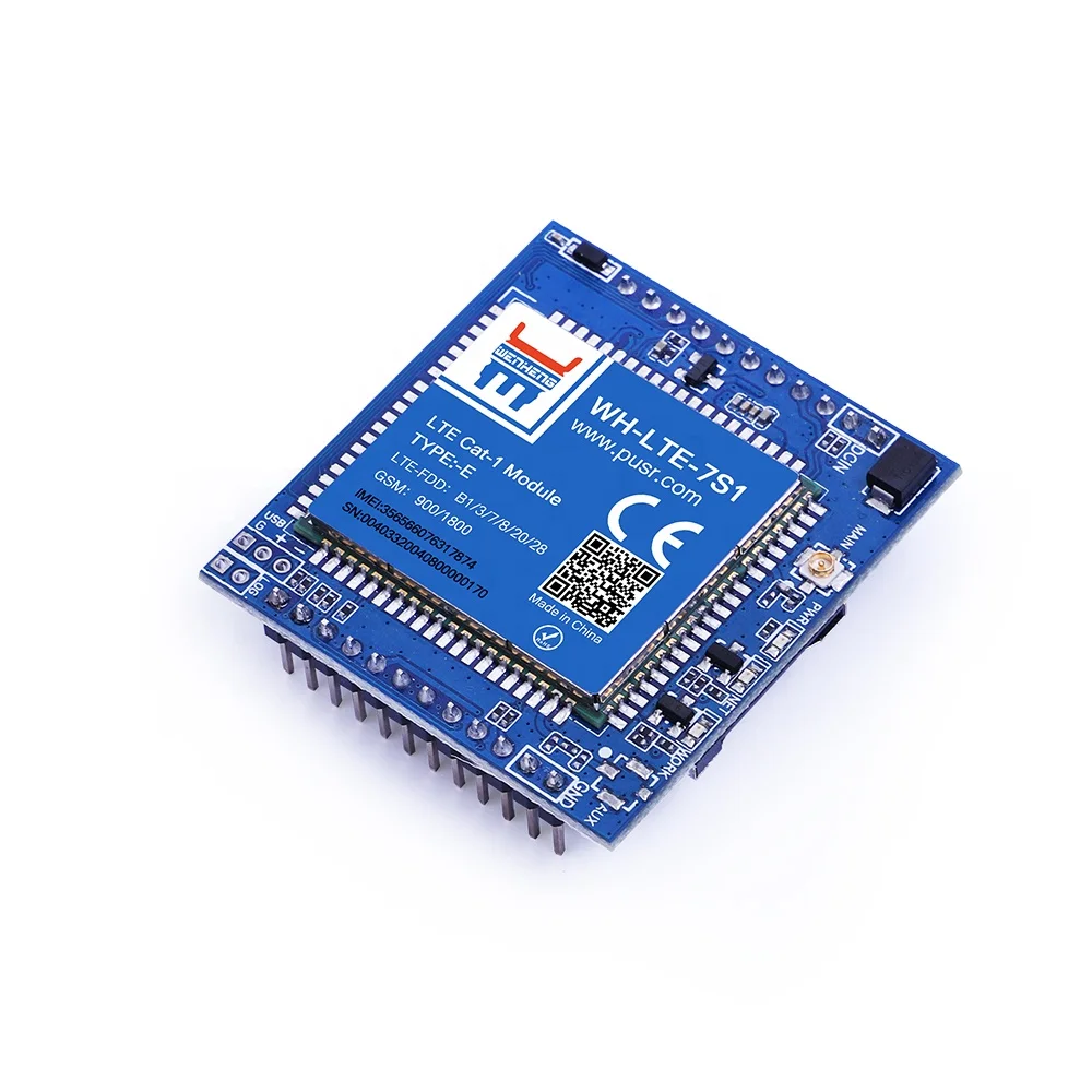 

WH-LTE-7S1-E DIP Тип LTE Cat 1 модуль связи Gsm модуль модема