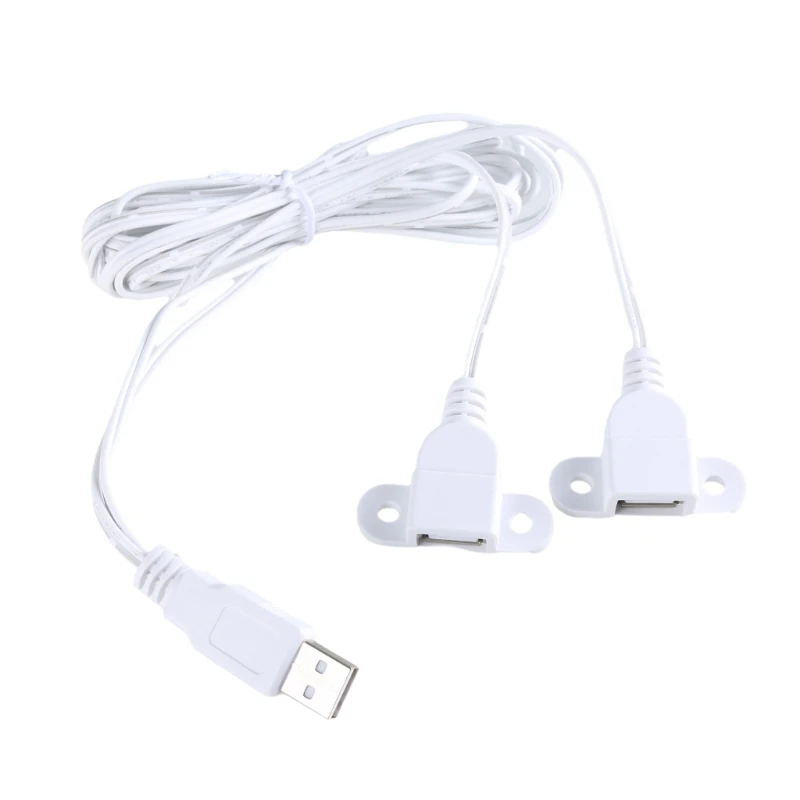 USB-разветвитель 2-портовый Y-удлинитель зарядный шнур для ноутбуков телефонов