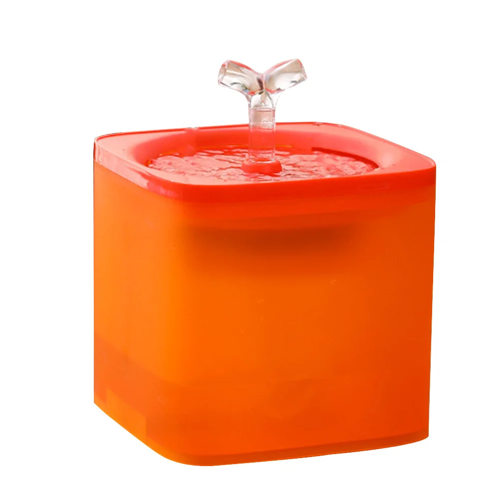 

1 набор автоматических водных фрез, водный фонтан для домашних животных, котят, водный фонтан для кошек (оранжевый)