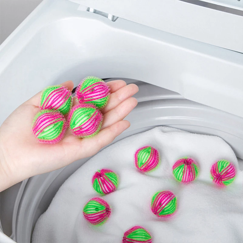 

Pet Hair Remover Hair Catcher Cat Dog Fur Lint Remover Clothes Filtering Ball Reusable Cleaning Ball Washing Machine Accessories