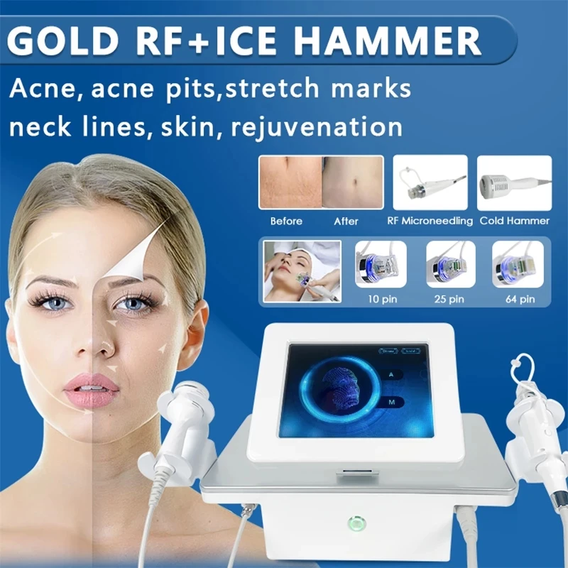 

Radio Frequency RF Microneedling Beauty Machine/Gold Fractional RF Microneedling Machine/Rf Microneedling MachineHot sale produc