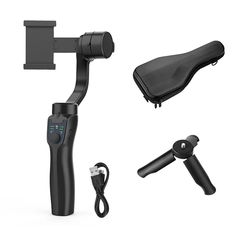 F8 3-Axis Handheld Gimbal Phone Stabilizer Smartphone Tripod Cellphone Holder For Iphone Android Mobile Video Record