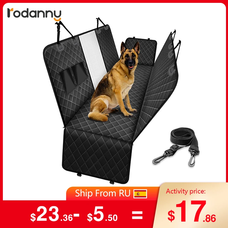 

Rodanny Dog Car Seat Cover Waterproof Folding Durable Scratch Proof Hammock Carriers Cushion Pet Supplies Wagon Bolster