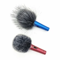 blue mantis dead cat windshield outdoor artificial fur wind microphone cover muff windscreen for shure sm58 beta58 pg58