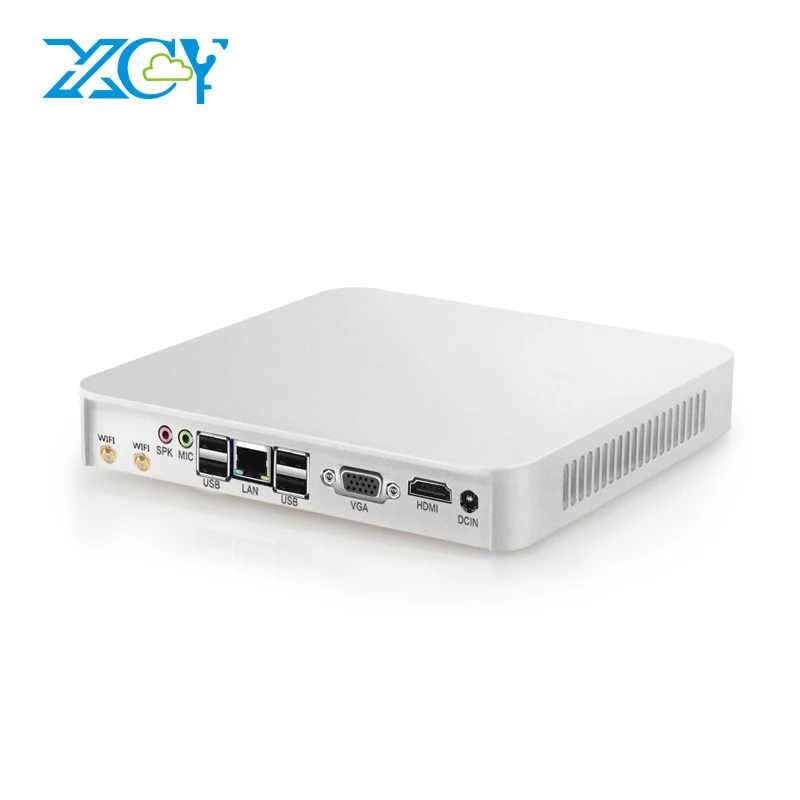 XCY Mini PC Core i7 1255U 6 COM HD-MI VGA игровой компьютер HTPC 4K Настольный ПК