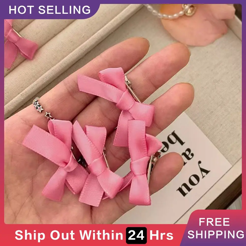 

Hair Clip Easy To Carry Sweet Cute Children's Hair Accessories Forehead Clip Bow There Must Be Children's Hair Clip Light Weight