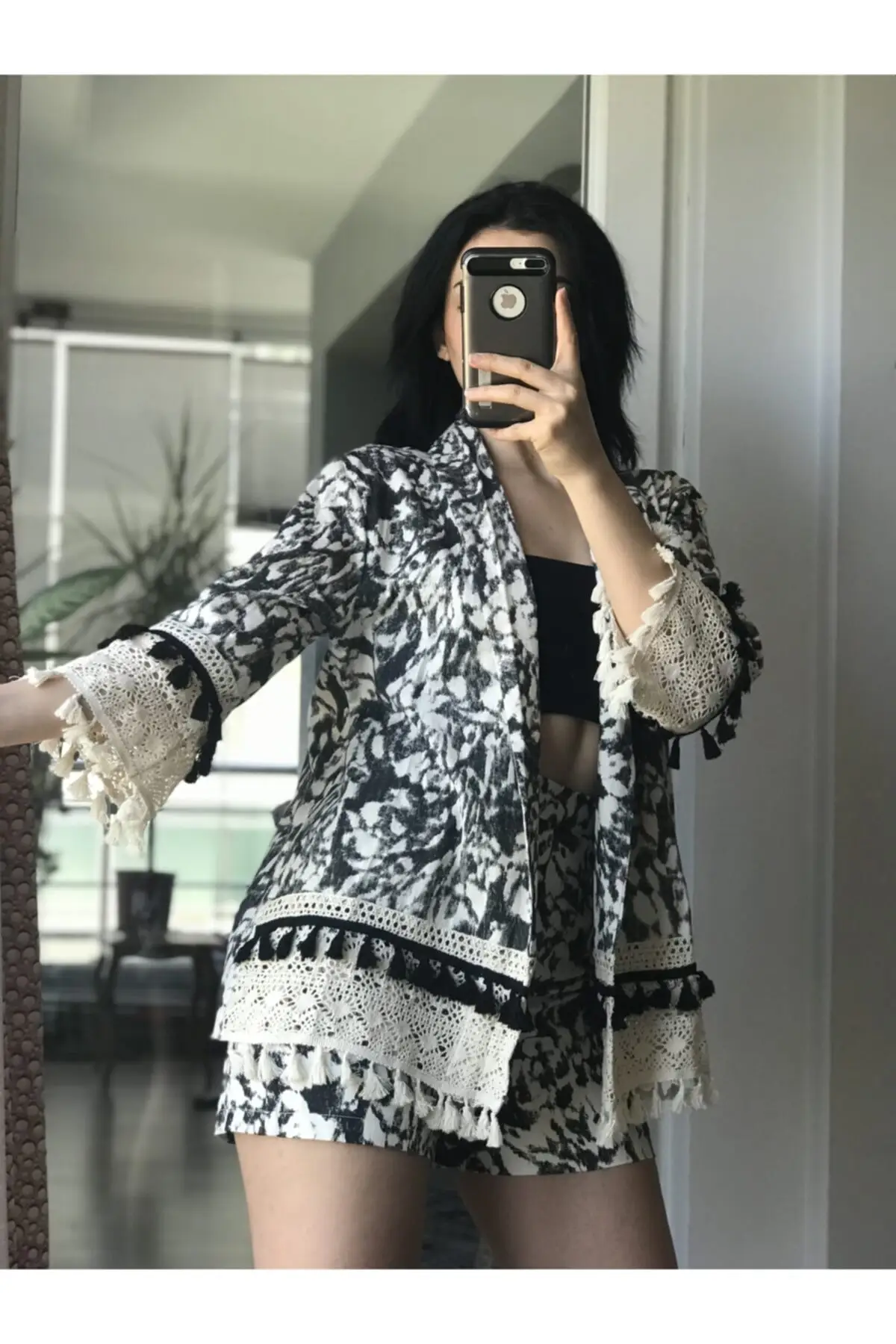 

Women's Kimono Double Kimono Set Fashion Quality Fabric Robes Caftan Bathrobe Clothes for Ladies Dressing Gown For Women