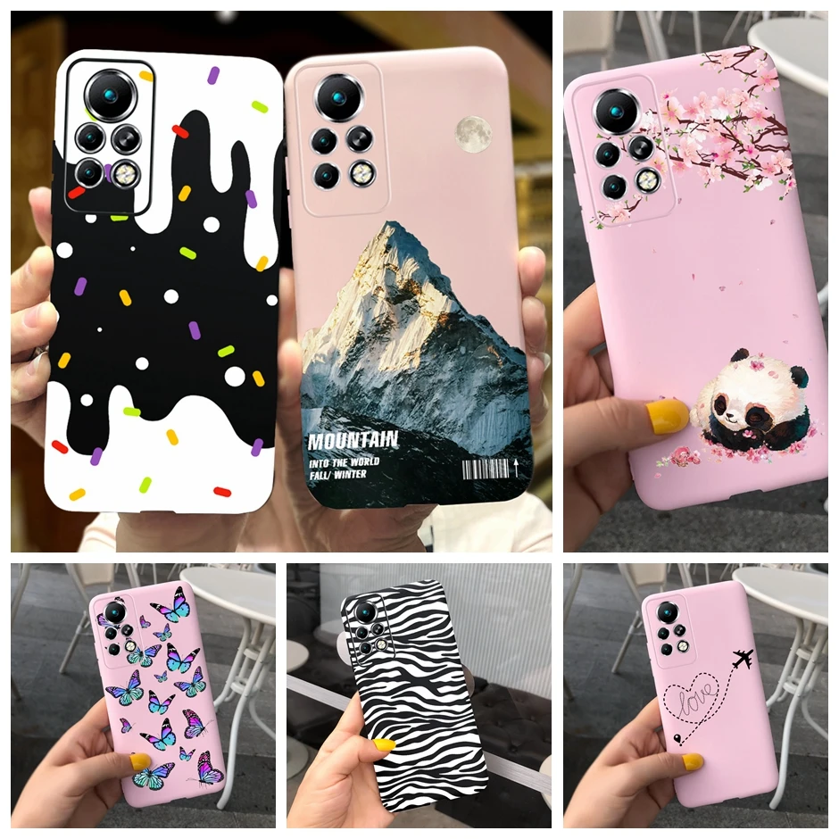

For Infinix Note 11 Pro Fashion Painted Soft TPU Phone Case Cover For Infinix Note 11 10 12 Pro Cases Note11 Note10 Note12 PRO