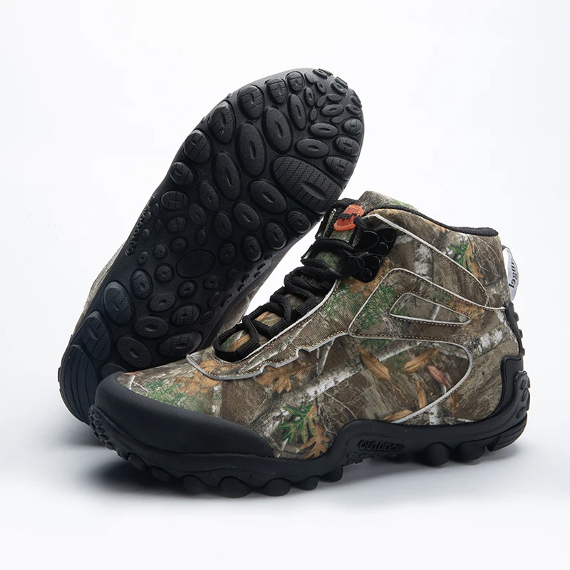 

Winter Camo Military Tactical Boots Men Waterproof Outdoor Combat Shoes High Top Hunting Boots Hiking Trekking Male Sneakers