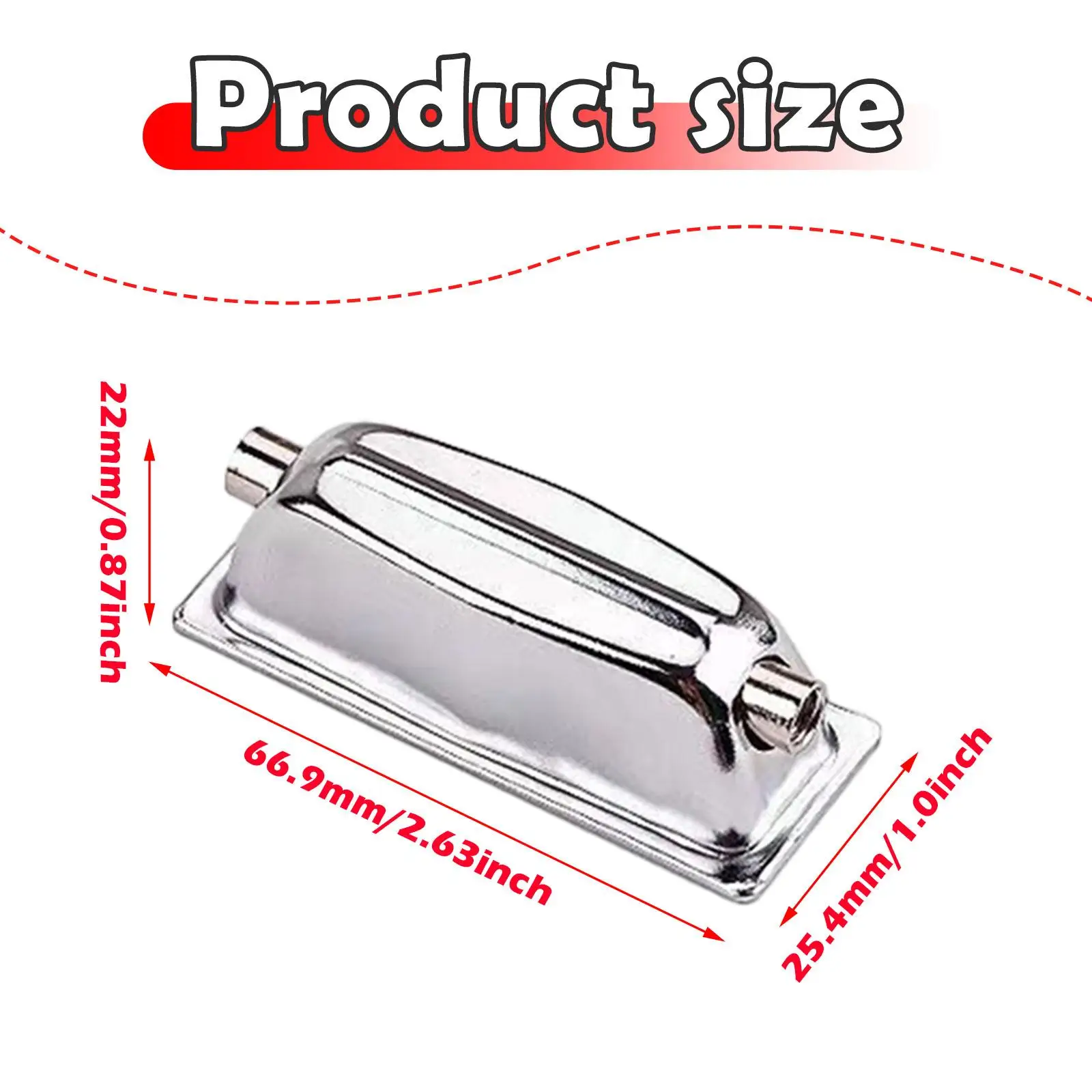 10 Pieces Snare Drum Lugs Musical Instrument Maintenance Drum Set Accessories Replace The Old or Damaged Double End Mounted