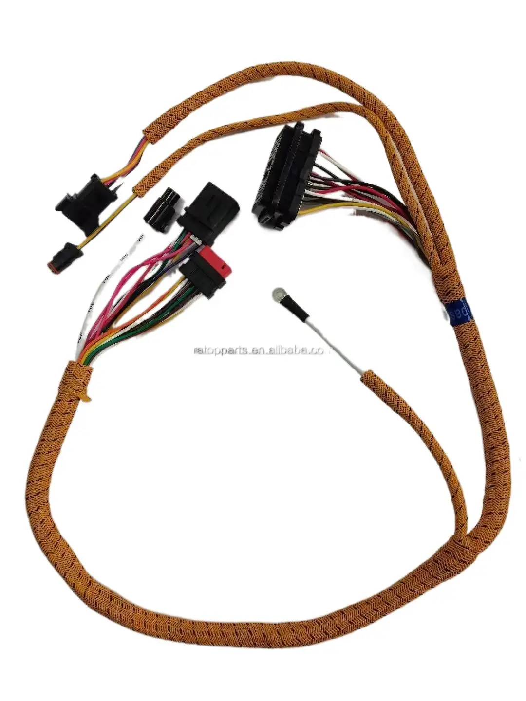 

E345D E349D C13 Engine Wiring Harness Battery Wire Harness