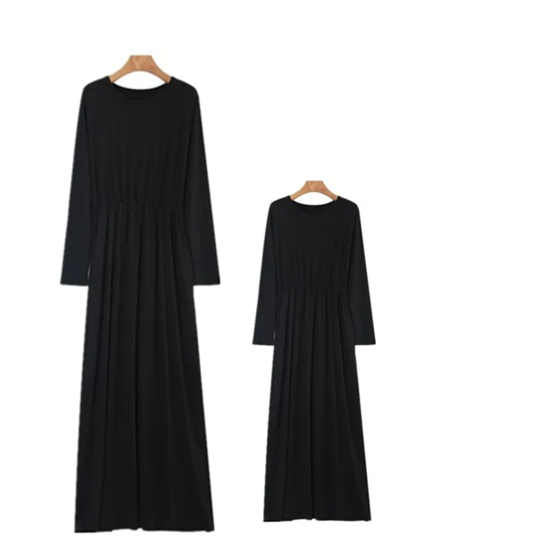 

Seartist Mom and Daughter Dress Mother And Girl Dresses Spring Long Sleeved Beach Bohemian Party Dress 2023 45