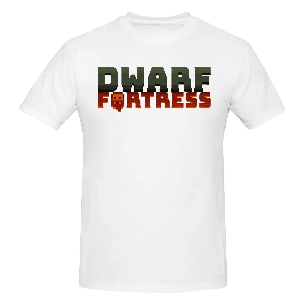 

Dwarf Fortress Logo T Shirt Cotton Short Sleeve T Shirt Homme