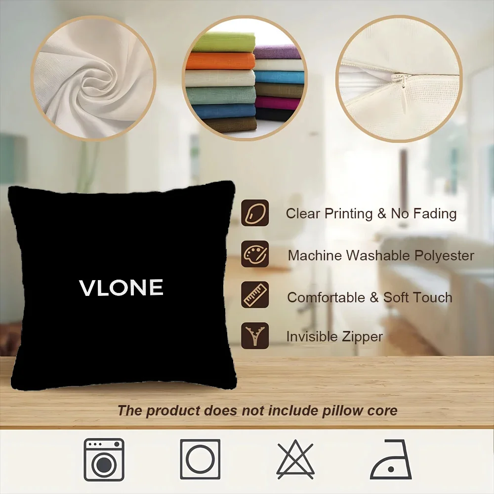 Декоративная подушка V-Vlone персонализированные подарки 45x45
