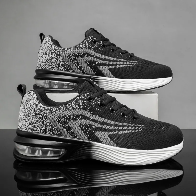 

Breathable Air Cushion Mens Shoes Soft Sole Male Sneakers Fashion Light Sports Men Casual Shoes Mixed Colors Running Sneaker New