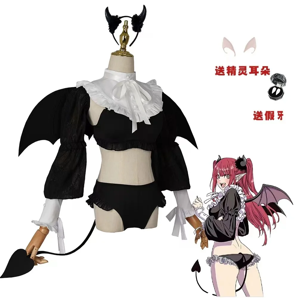 

Anime My Dress Up Darling Cosplay Marin Kitagawa Little Devil Cute Sexy Halloween Costumes For Women Uniform Anime Clothes