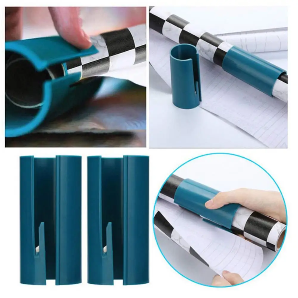 

Cutting Tools Christmas Gift Wrapping Paper DIY Cutter Packaging Paper Roll Cutter Cuts The Prefect Line Every Time Paper