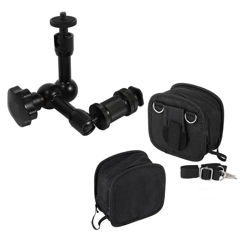 

7Inch Magic Arm Articulating Friction Arm With 9In1 Lens UV CPL ND Filter Wallet Case Bag Box