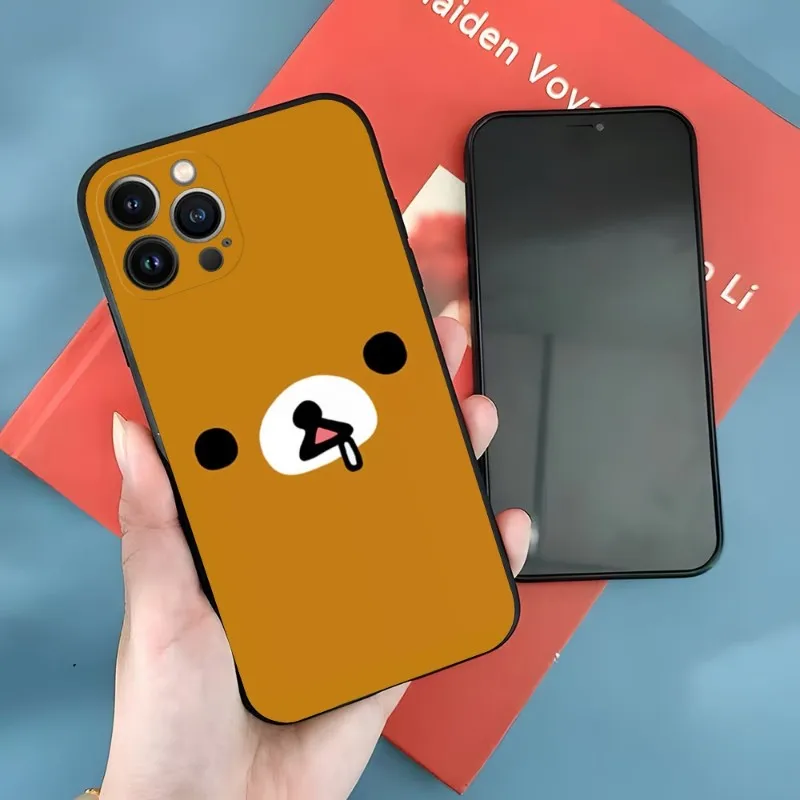Чехол для телефона Rilakkumas Iphone 11ProMax 13 12 Pro Max Mini Xr X Xs 6 6s 7 8 Plus