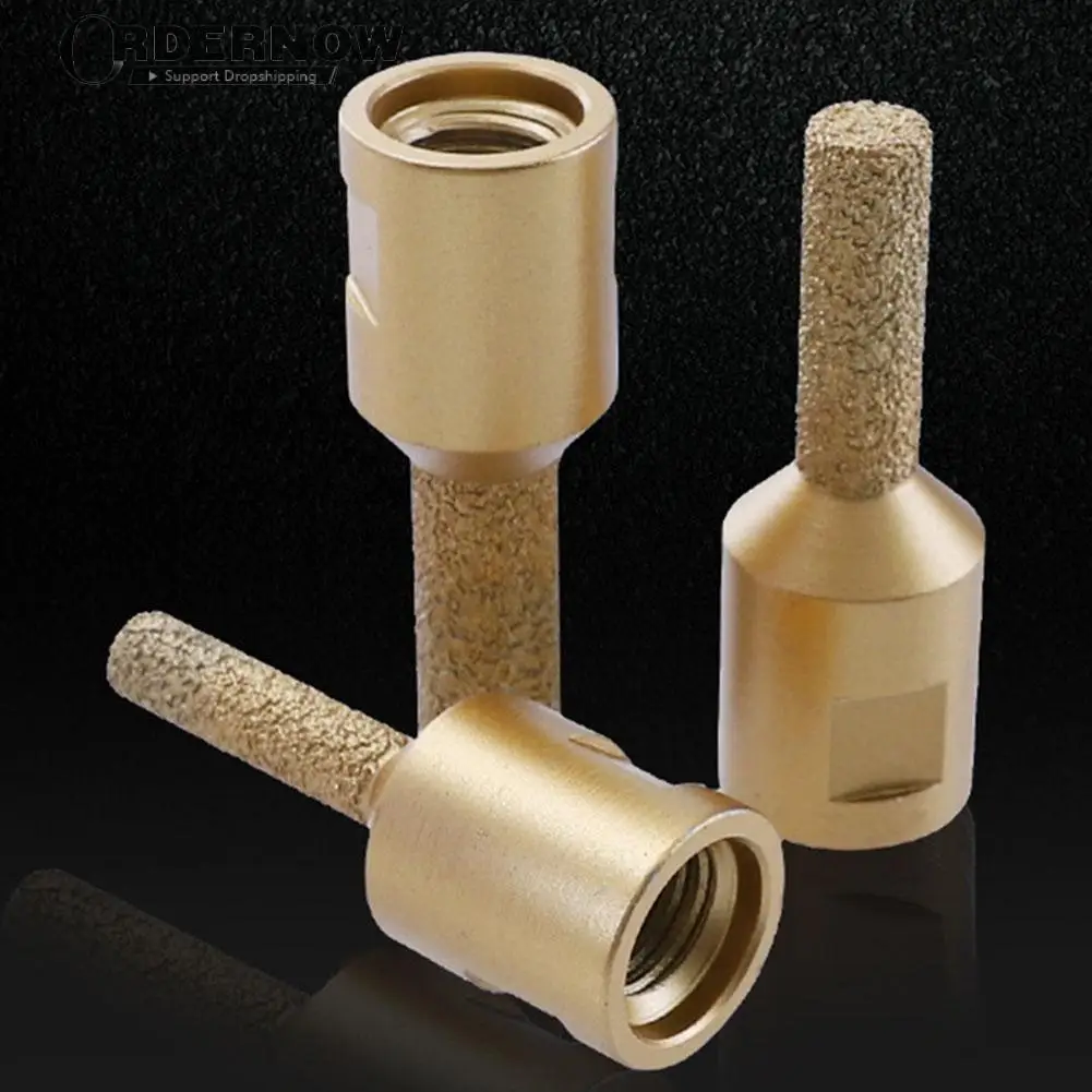 

M14 Thread Chamfer Cylindrical Grinding Head Brazed Diamond Milling Bit