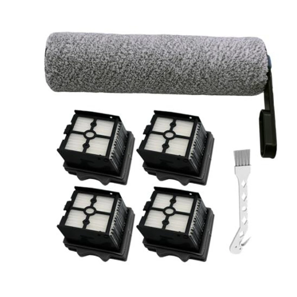 

Щетка с роликом и основной щеткой, фильтр для TINECO Floor One 2,0/LED/LCD, тонкий скребок, аксессуары, детали для бытового пылесоса