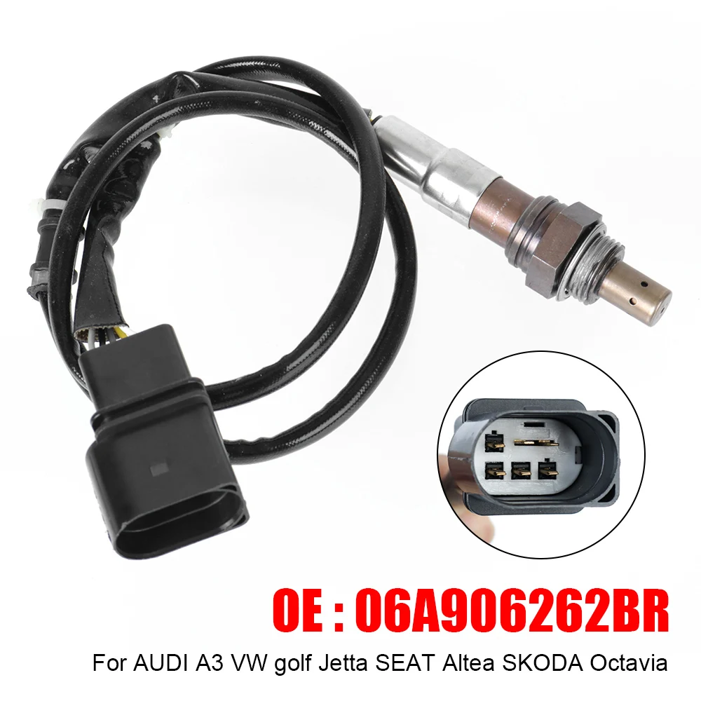 

Car Oxygen Sensor Cartronic Accessories For SEAT Leon AUDI A3 VW Golf MK5 Jetta Volkswagen Skoda Octavia 06A906262BR 06A906262CF