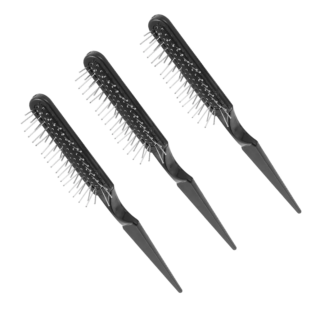 

Brush Hair Comb Styling Salon Combs Barber Static Anti Head Detangling Cutting Curved Detangler Dry Blow Hairdressing Tools