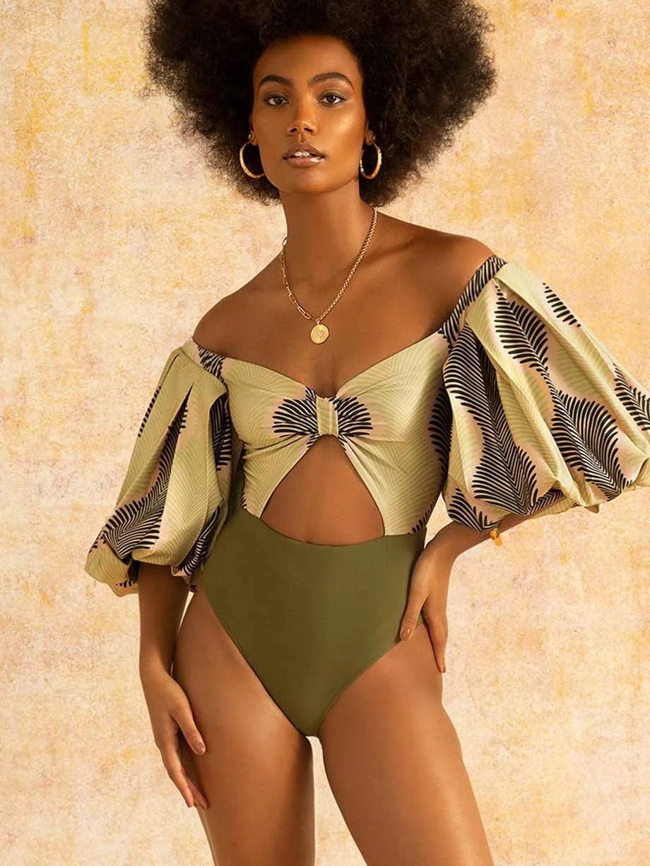 Сексуальный комплект бикини с принтом