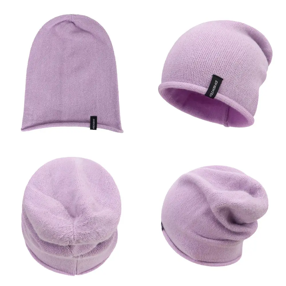 

Warm For Adults All-match Homme Hat Casual Streetwear Skullies Caps Korean Men Beanies Pile Of Hats Women Knitted Hats